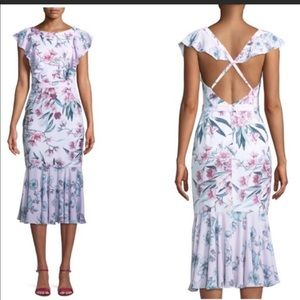 Fame and Partners Janine Floral Crisscross dress